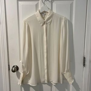 Cream/white Express blouse